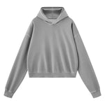 High‑Quality Terry Washed Distressed Hoodie