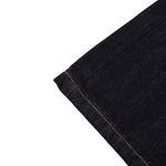 Raw Indigo Embroidered Pocket Denim Bermuda Shorts