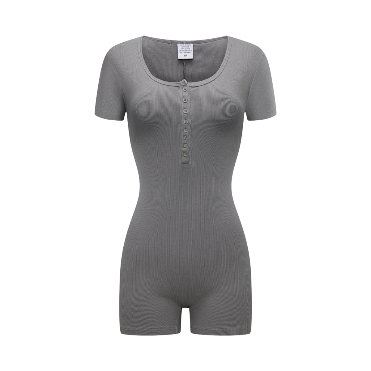 Vintage Washed Slim Fit Bodysuit Tee