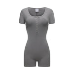 Vintage Washed Slim Fit Bodysuit Tee