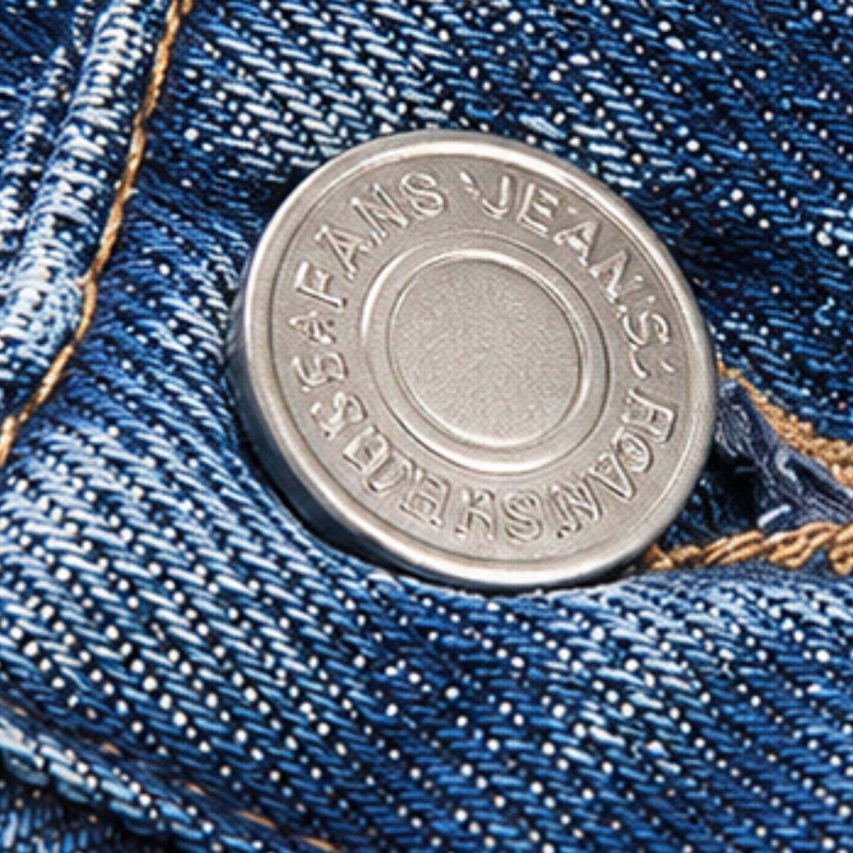 Heritage Washed Utility Loose Fit Floor-Length Denim Jeans