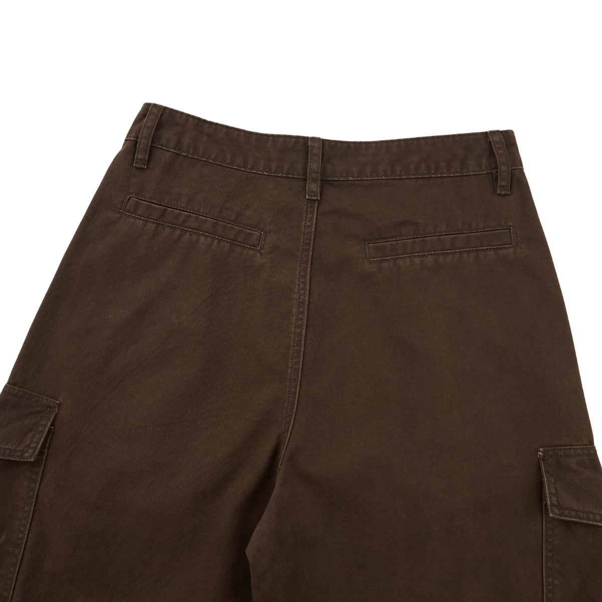 Vintage Baggy Paneled Straight-Leg Cargo Pants