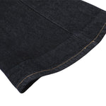 Men's Original Denim Loose Wide-Leg Straight Pants with Contrast Stitching
