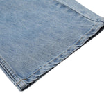 Trendy Constructed Vintage Blue Scimitar‑Leg Jeans