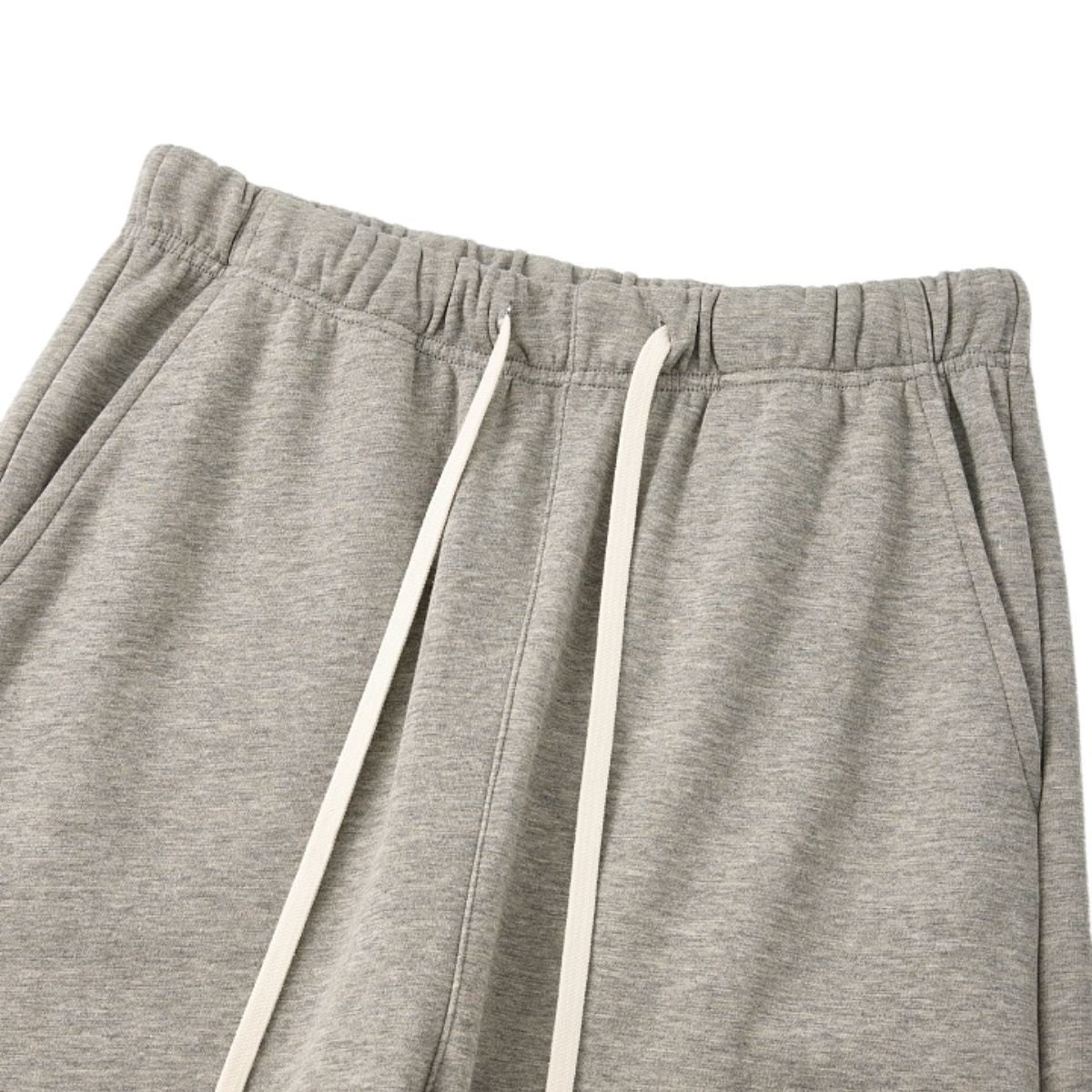 Quiet‑Luxury Old‑Money Heather Tailored Straight‑Leg Trousers