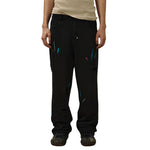 Paint Splatter Distressed Relaxed Baggy Cotton Pants