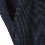 Falda vaquera con bordado de perlas y lavado vintage