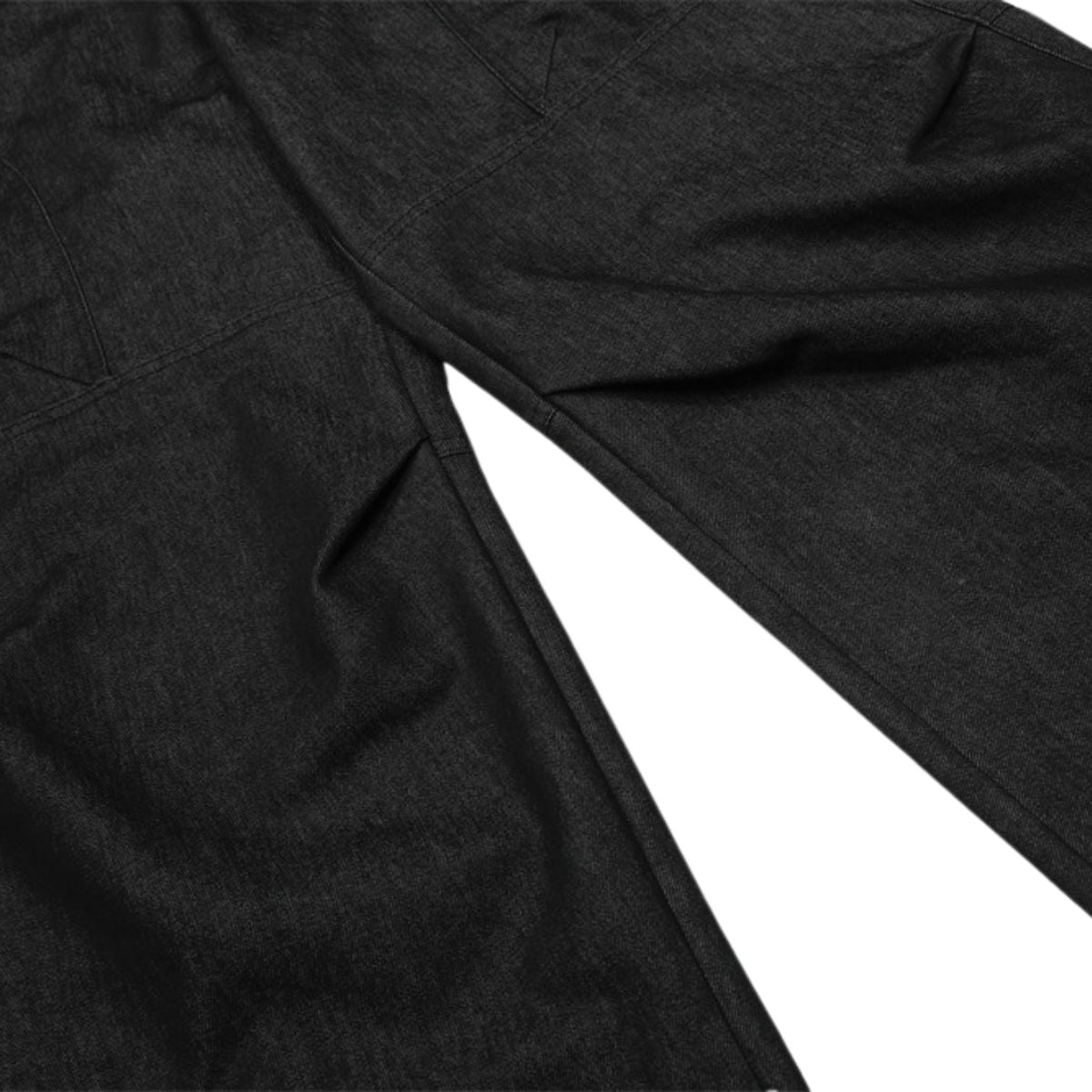 Men's Vibe Denim Workwear Wide-Leg Pants with Zipper Pockets