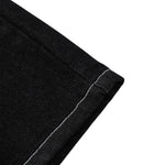 Raw Denim Deconstructed Wide Leg Denim Shorts
