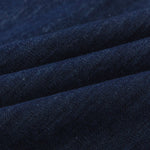 Denim Sleeveless Belted Midi Dress