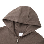 Quiet Luxury Old Money Zip‑Up Hoodie Sweatshirt
