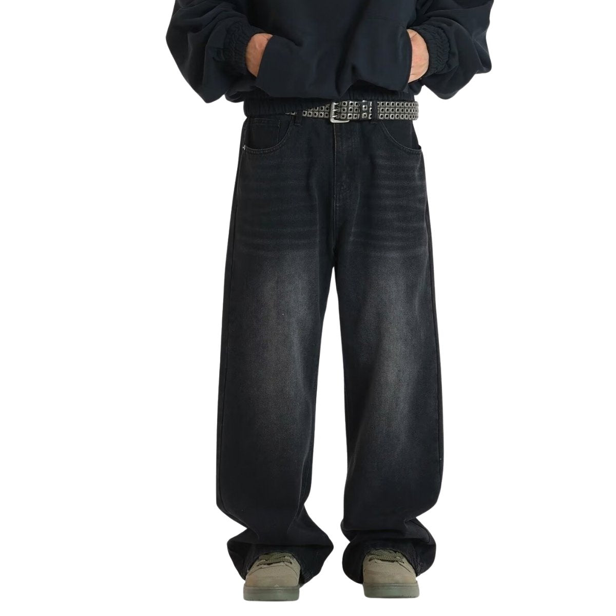 Men’s Y2K Baggy Wide Leg Jeans