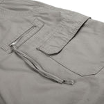 Cotton Multi-Pocket Utility Bermuda Cargo Shorts