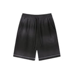Retro Bleached Ombre Streetwear Loose Fit Bermuda Shorts