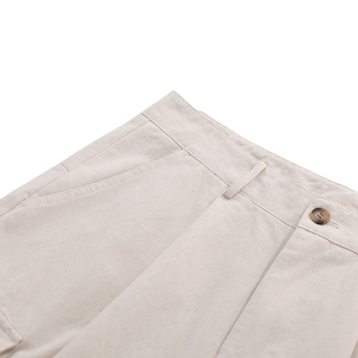 Vintage Multi-Pocket Cargo Bermuda Shorts