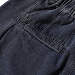 Bermudas con lavado vintage y salpicaduras de tinta