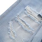 Vintage Distressed Baggy Denim Bermuda Shorts