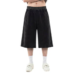 Shorts holgados vintage con lavado intenso