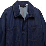 Women's Oversized Pullover Denim Shirt