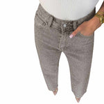 Y2K High WaistedStretch Rhinestone Wide Leg Jeans