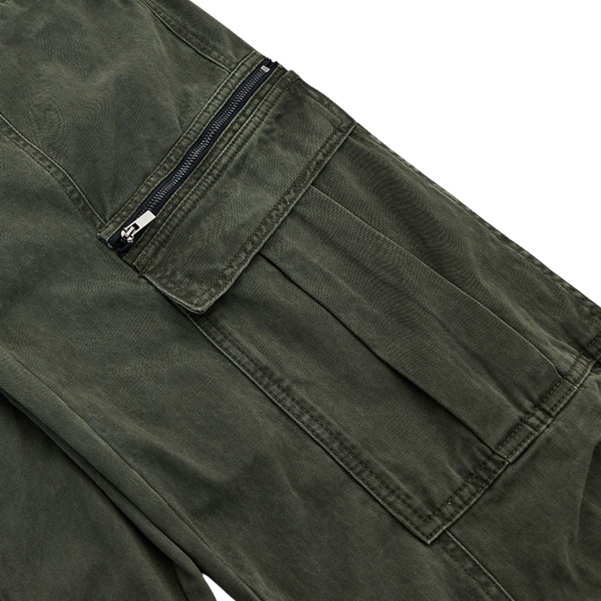Zip Utility Wide Leg Cargo Pants