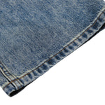 Men's Mid-Rise Straight-Leg Washed Denim Pants â€?Vintage Casual