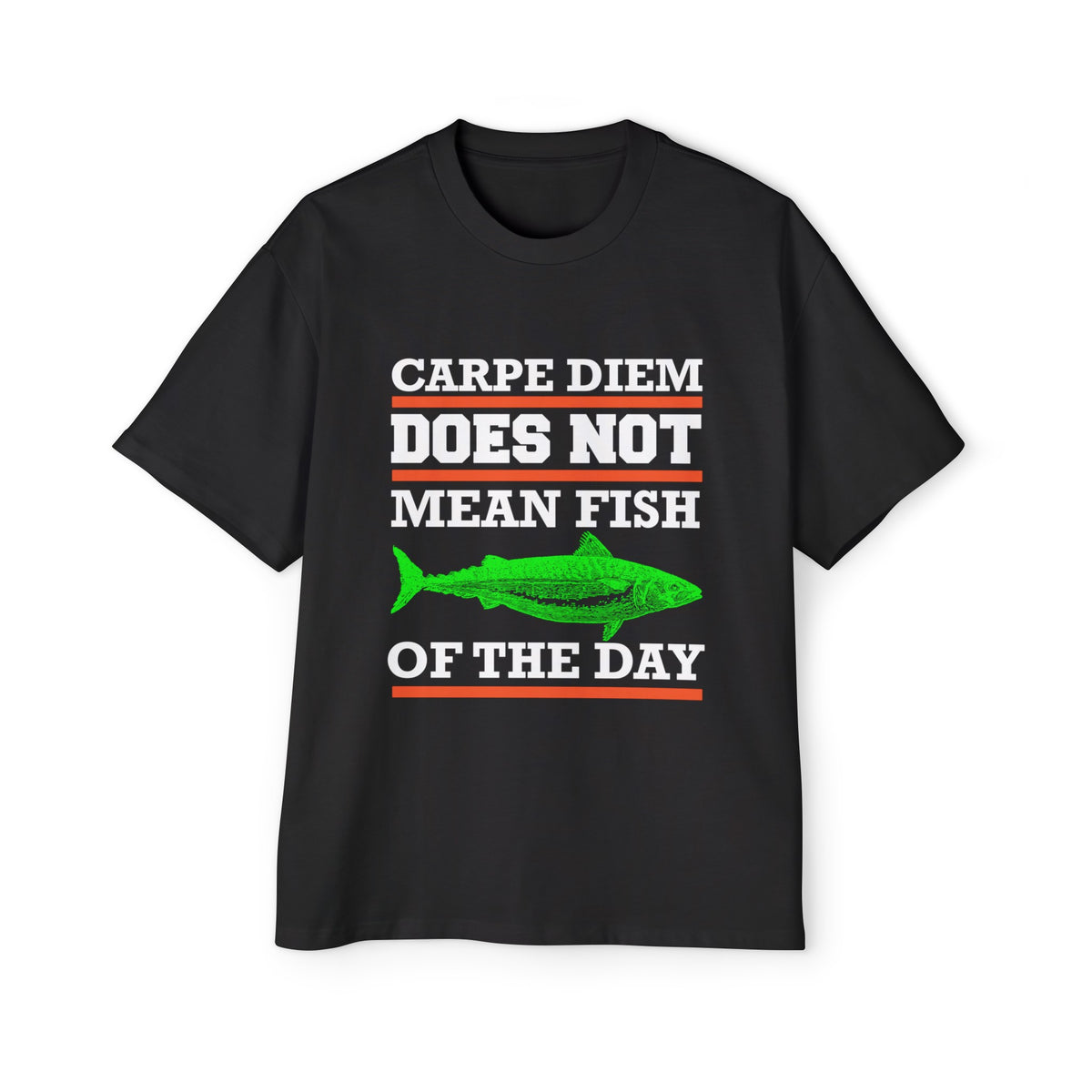 Fish Quote Graphic Tee-INNBLAC Fashion Apparel