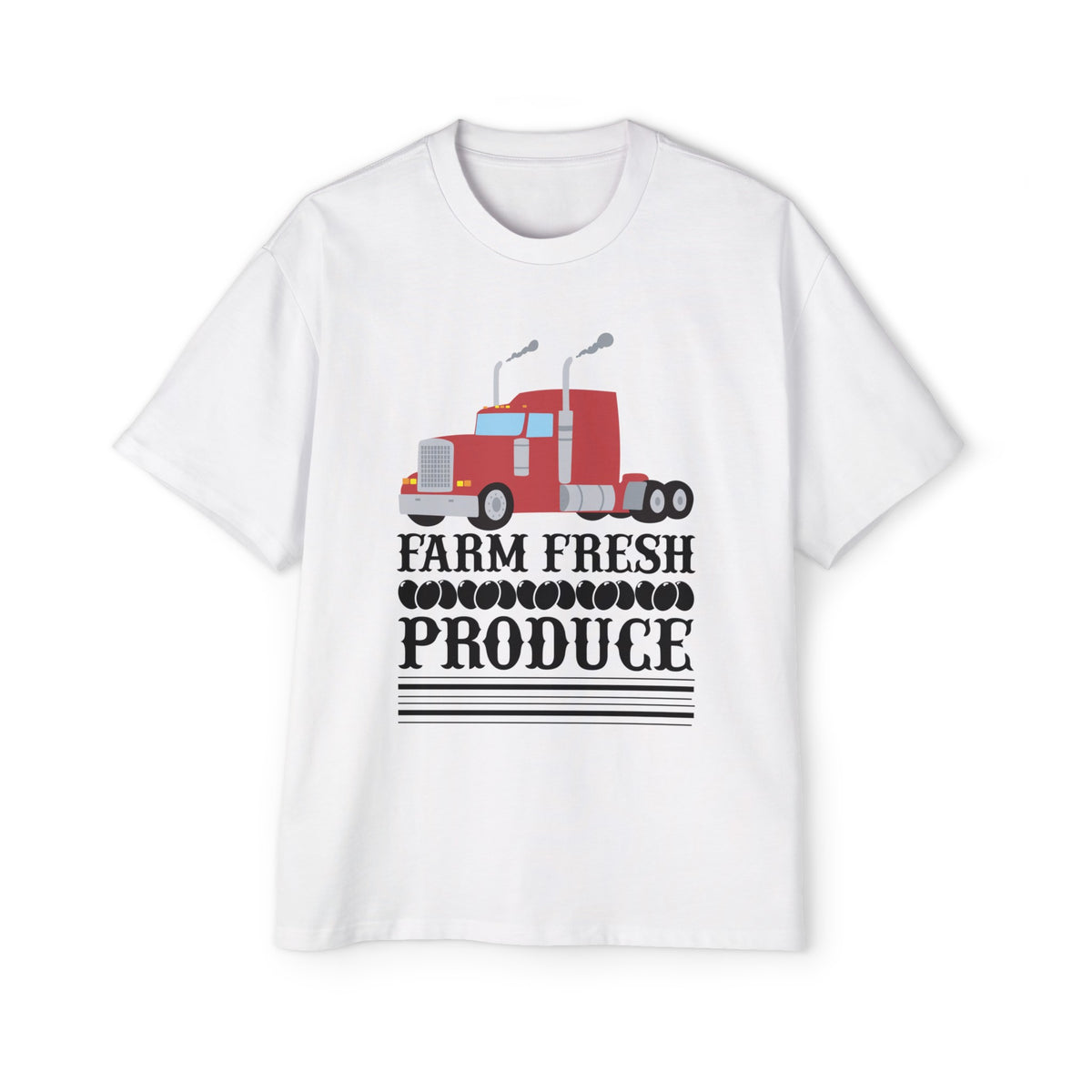 Farm Fresh Produce Graphic Tee-INNBLAC Fashion Apparel