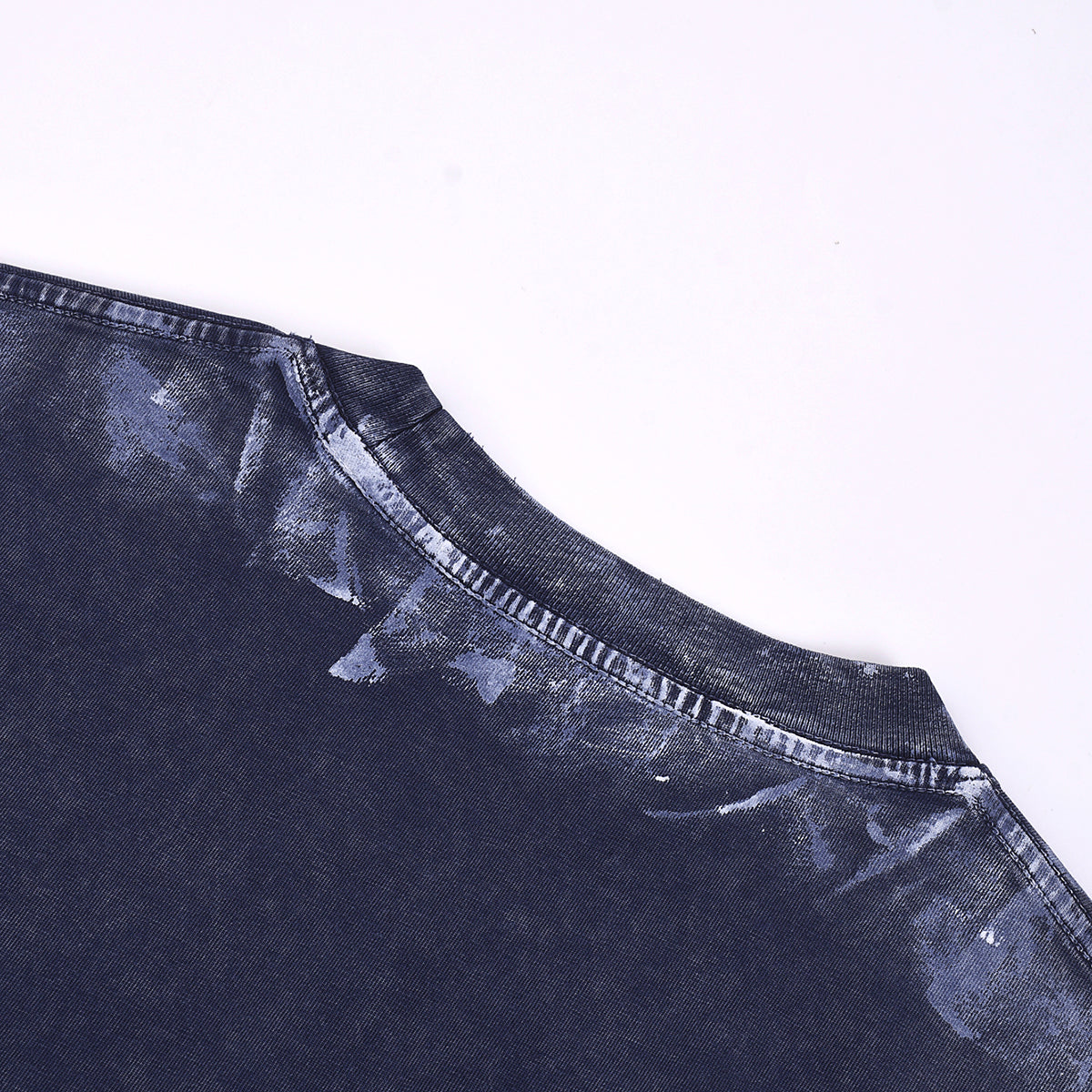 Loose Fit Washed Painted T Shirt 7.5oz