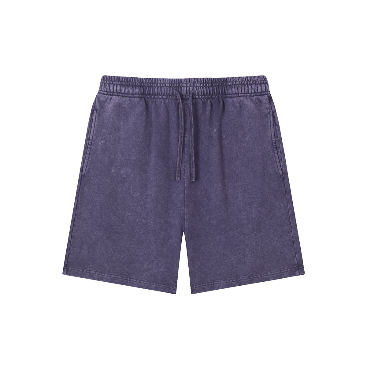 Vintage Washed Relaxed Fit Casual Sweat Shorts