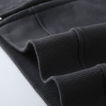 Unisex Full-Zip Fleece Layered Hood Hoodie