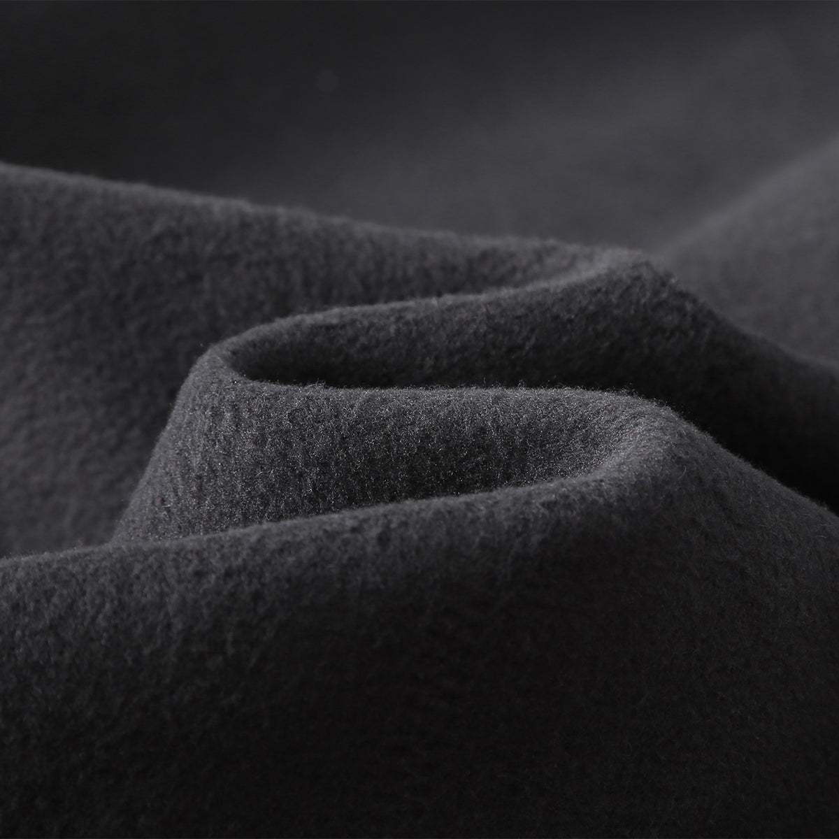 Unisex Full-Zip Fleece Layered Hood Hoodie