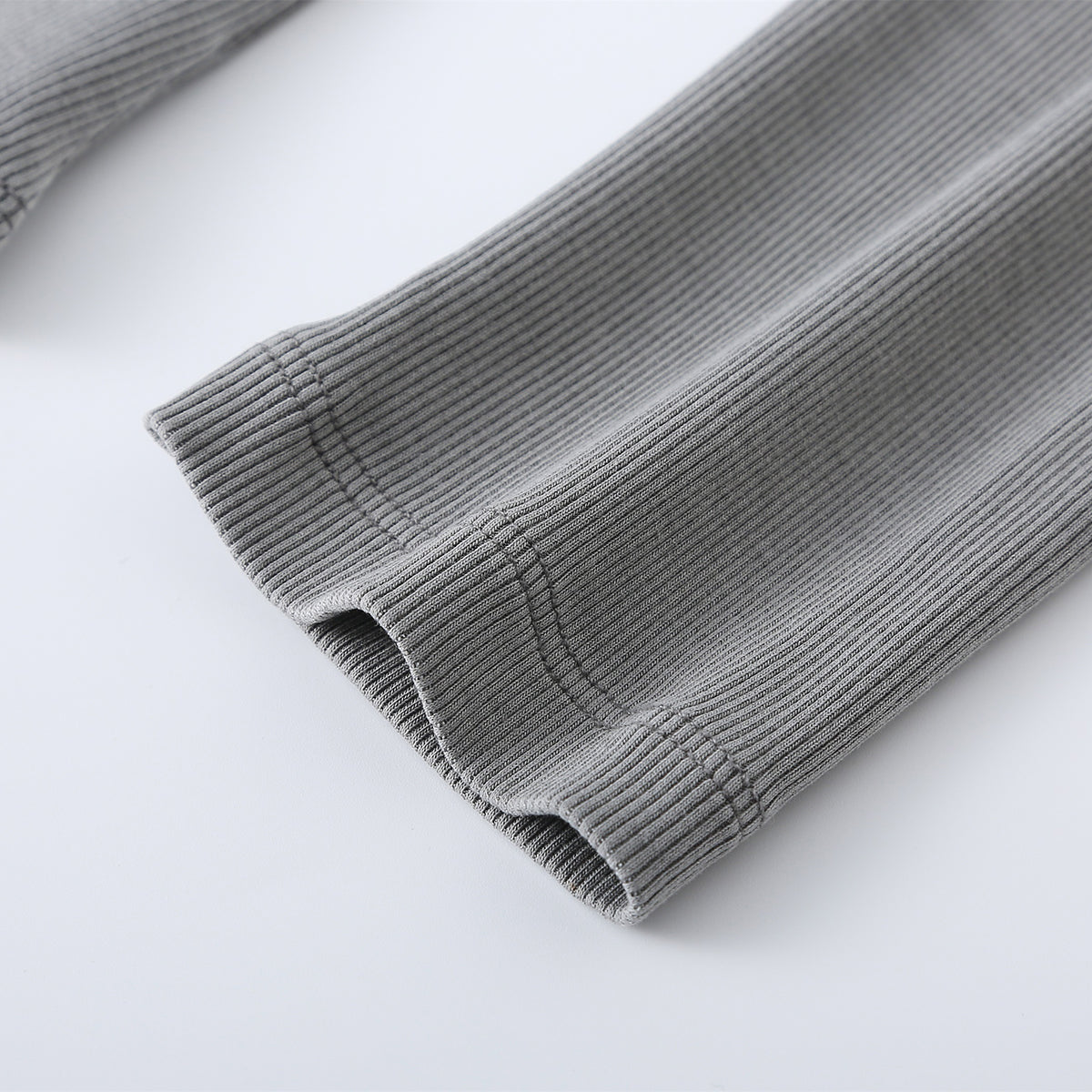 Ruched Fitted Long Sleeve Hoodie Top