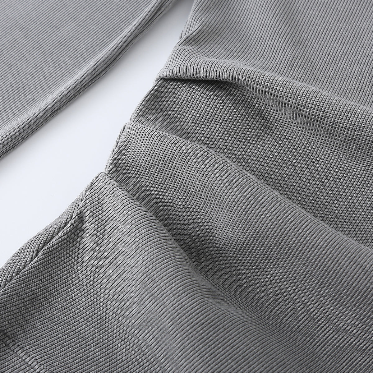 Ruched Fitted Long Sleeve Hoodie Top