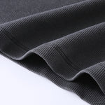 Long-Sleeve Ribbed Henley Top 8.25oz