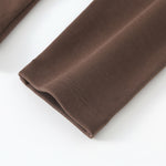 Double-Slider Zipper Fleece Cropped Sweatshirt