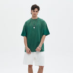 Acid Wash Distressed T Shirt 7.3oz-INNBLAC Fashion Apparel