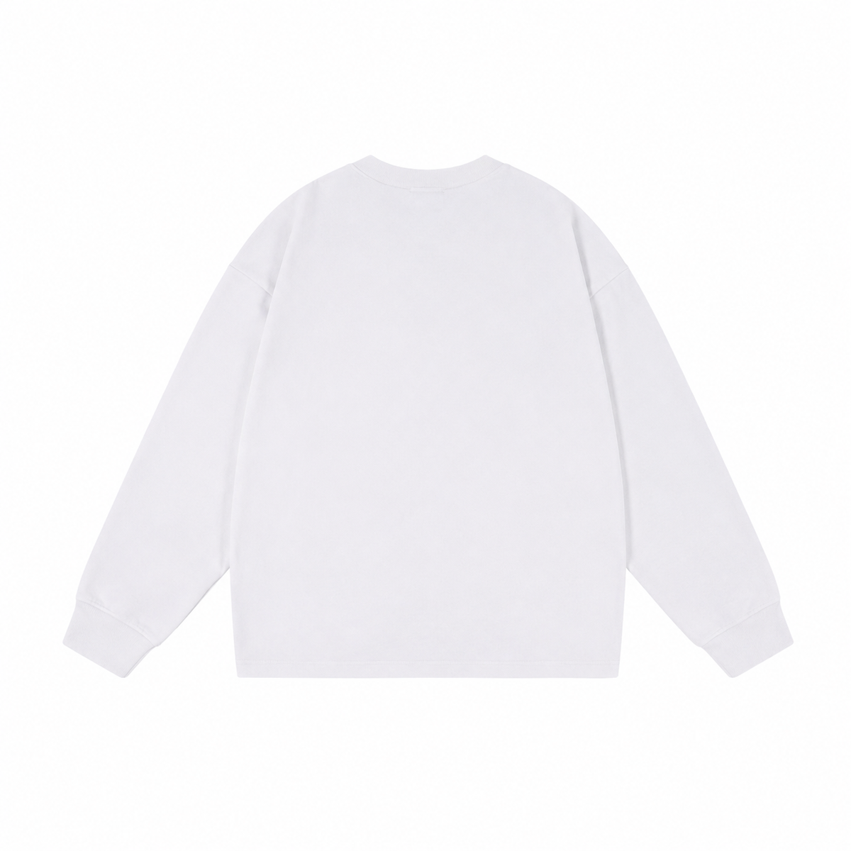 Vintage Washed Drop Shoulder Long Sleeve Shirt