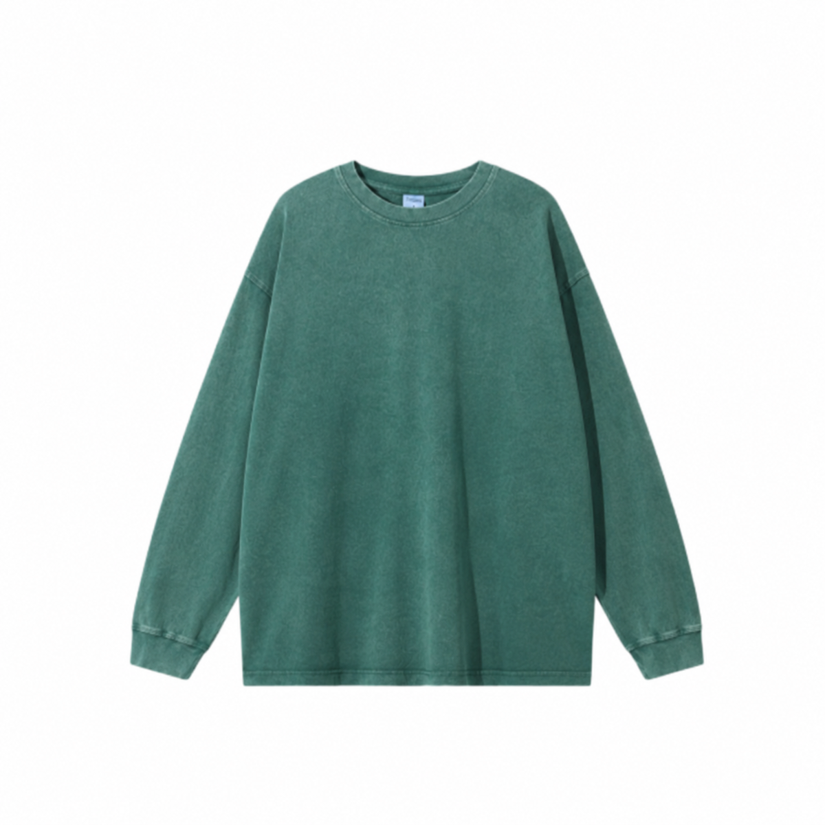 Vintage Tie-Dye Heavy Cotton Long-Sleeve T-Shirt 275gsm