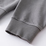 Heavyweight Washed Cotton Zip-Up Hoodie