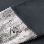 Branch Camo Two-Layer Sleeve Fleece Hoodie