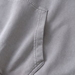 Two-Layer Sleeve Acid Washed Cotton Hoodie