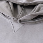 Heavyweight Washed Ombre Faded Cotton Hoodie