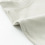 Solid Color Crew Neck Cotton T Shirt 7.6oz-INNBLAC Fashion Apparel