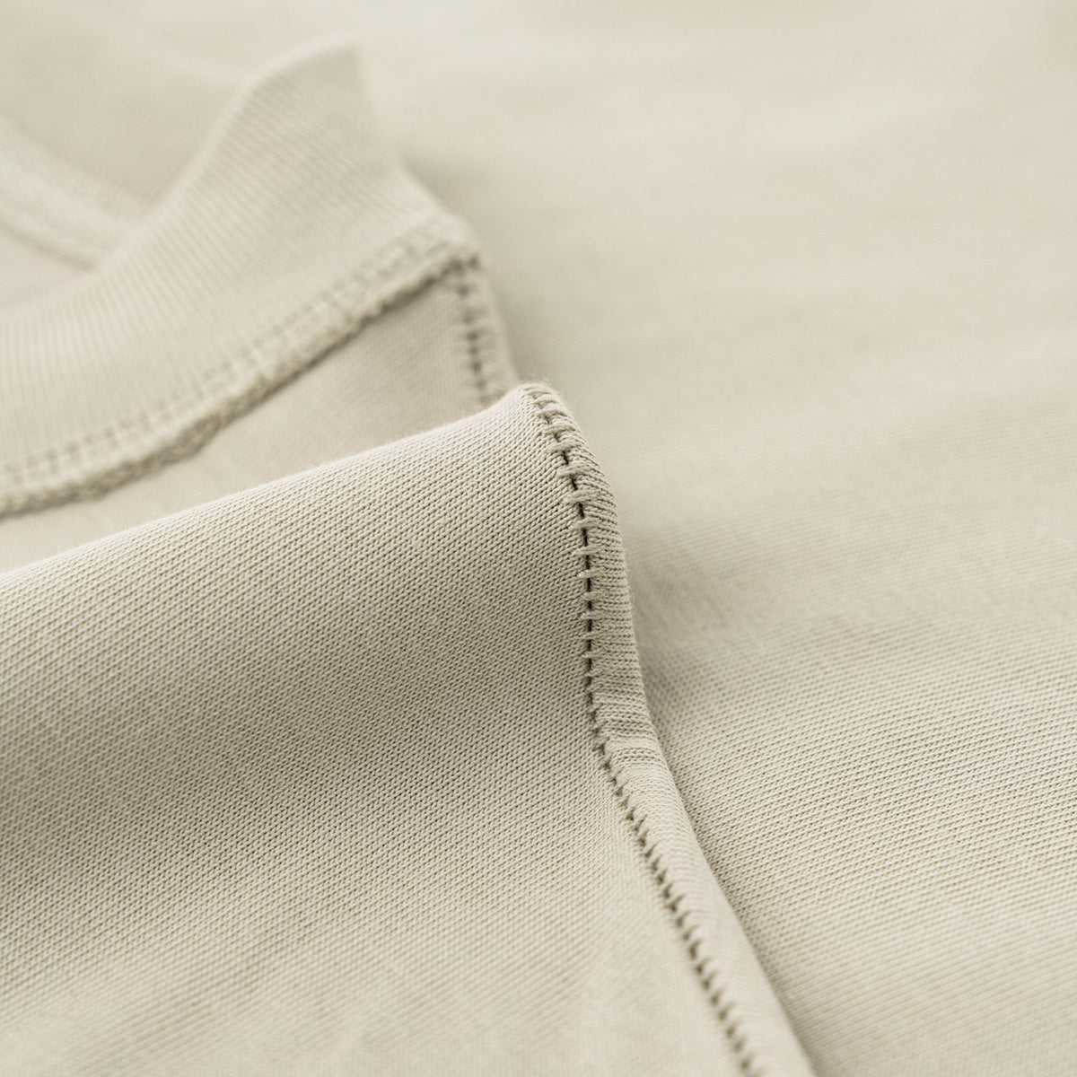 Quick Dry Reverse Stitch Loose Fit Tee 6oz-INNBLAC Fashion Apparel