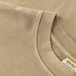 Heavyweight Washed Raw Edge Tee 8oz