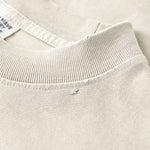 Camiseta lavada y desgastada de peso pesado de 9.3 oz