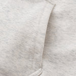 Double-Slider Zipper Solid Color Hoodie