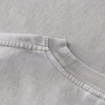 Camiseta holgada con lavado vintage de 8 oz