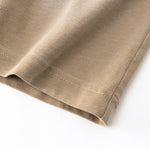 Camiseta con bolsillo desgastado y lavado ácido de 8.5 oz